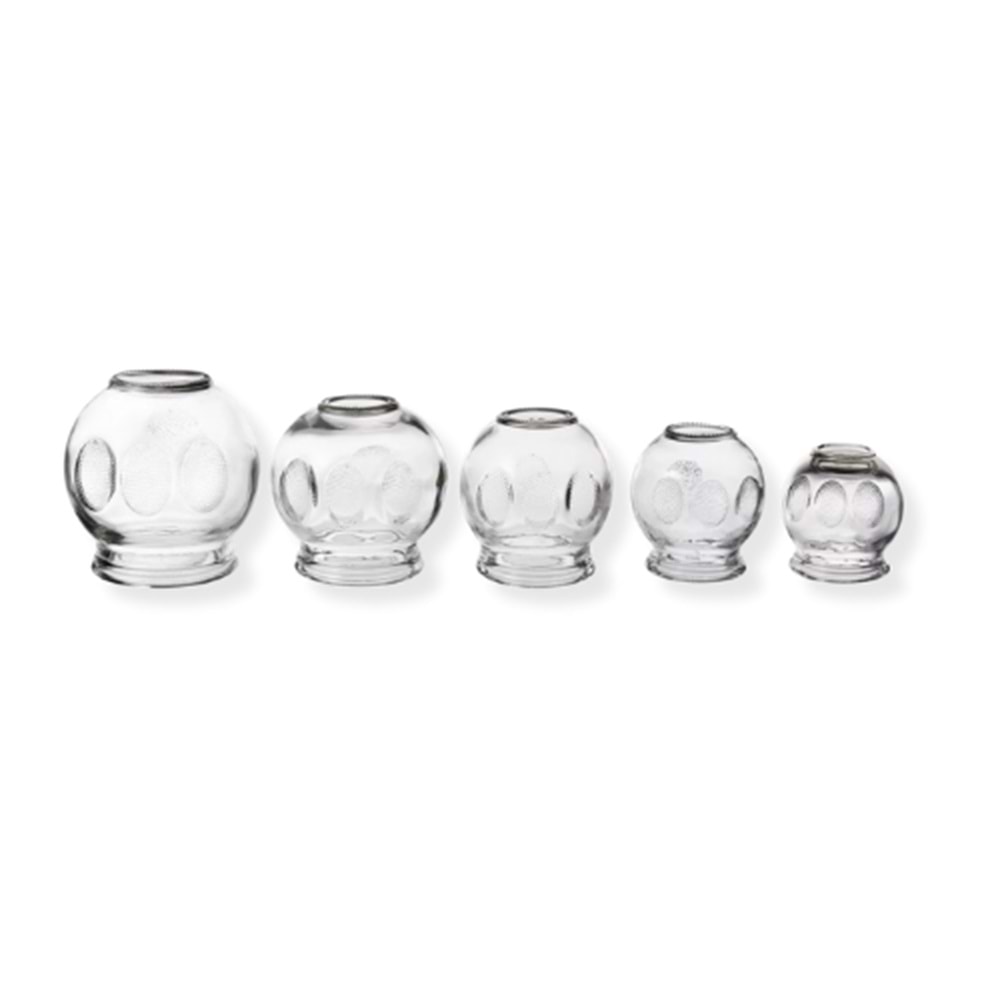 Cam Masaj Kupası – Tekli Hacamat ve Masaj Kupası