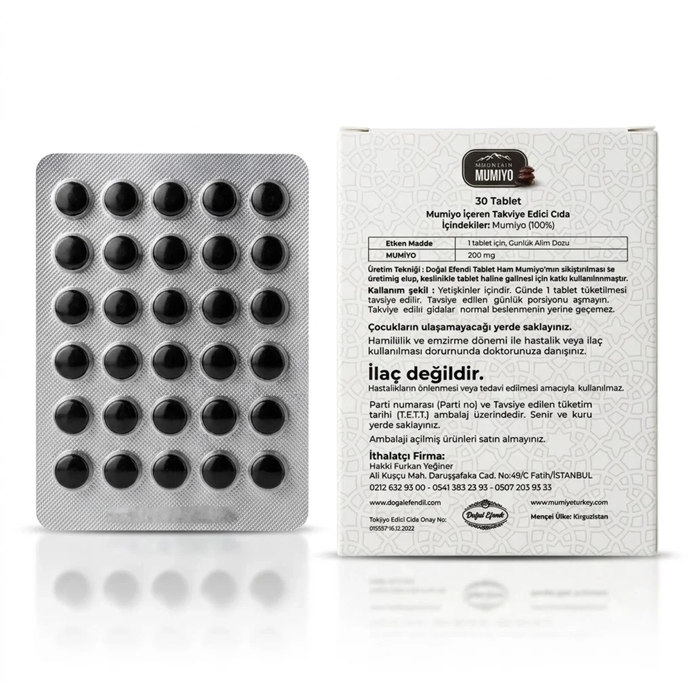 Mumiyo (Shilajit) 30 Tablet