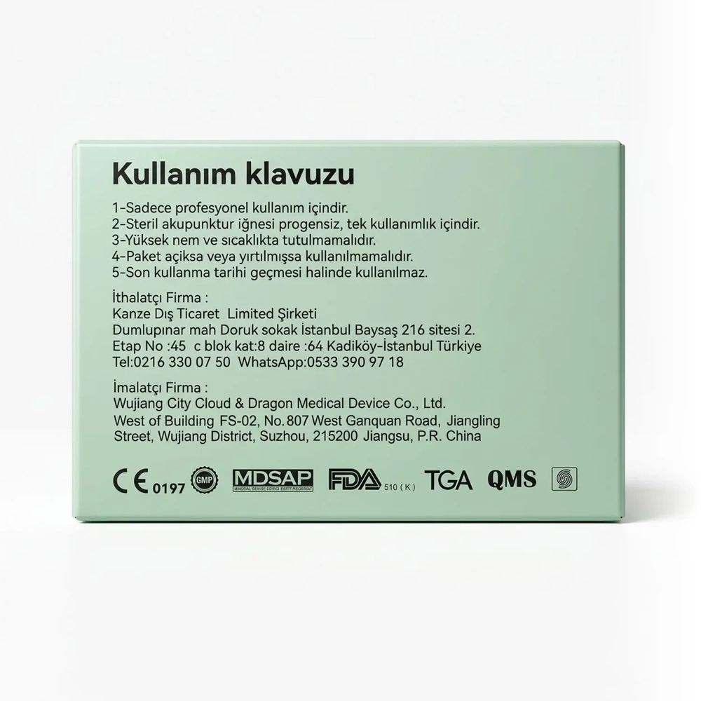 Akupunktur İğnesi - 0,25*13 mm