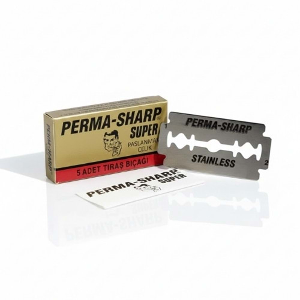 Permasharp Jilet - 5li Tam Yaprak Jilet