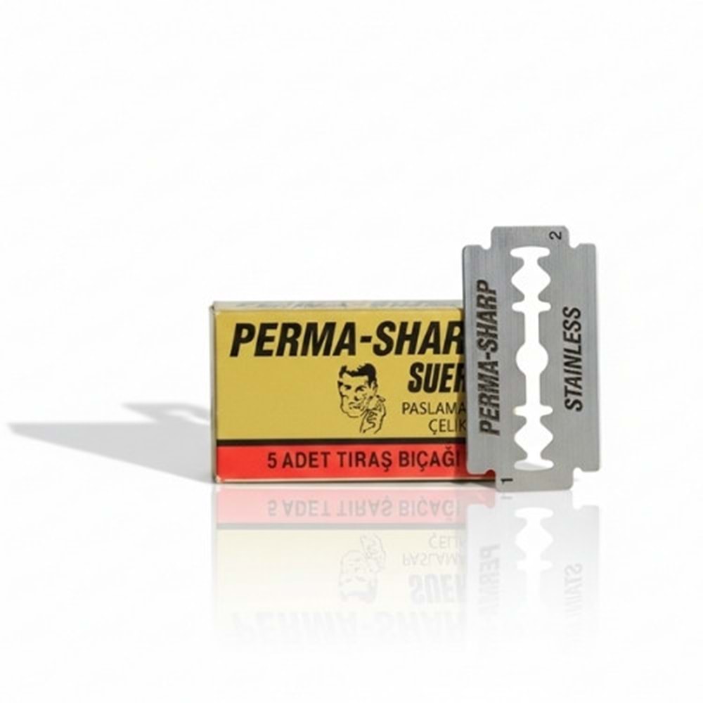 Permasharp Jilet - 5li Tam Yaprak Jilet
