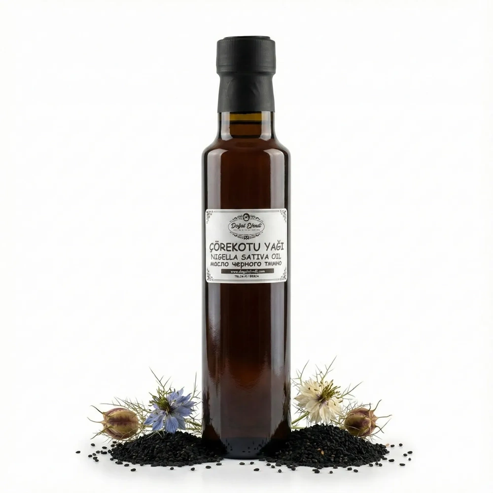 Çörek Otu Yağı 250 ml 1. Kalite, Yerli, Acı