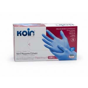 Pudrasız Eldiven - Mavi - Small