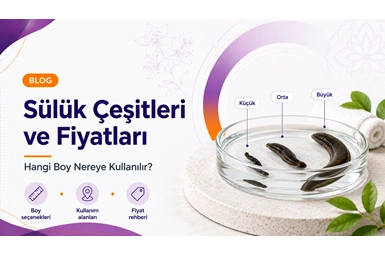 Sülük Çeşitleri ve Fiyatları: Hangi Boy Nereye Kullanılır? (2026 Rehberi)