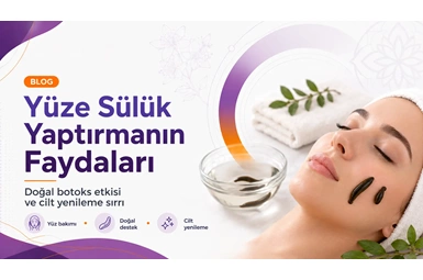 Yüze Sülük Yaptırmanın Faydaları: Doğal Botoks Etkisi ve Cilt Yenileme Sırrı