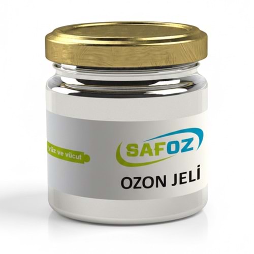 Ozon Jeli – Safoz Cilt Yenileyici ve Onarıcı Ozonlanmış Zeytinyağı Jeli
