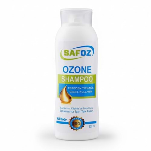 Ozon Şampuanı – Safoz Dökülme Karşıtı ve Saç Güçlendirici TÜBİTAK Ödüllü Formül