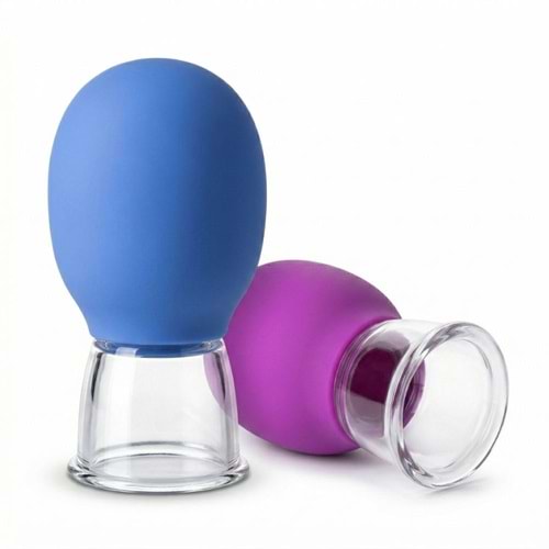 Mini Silikon Vakumlu Yüz Masaj Kupası