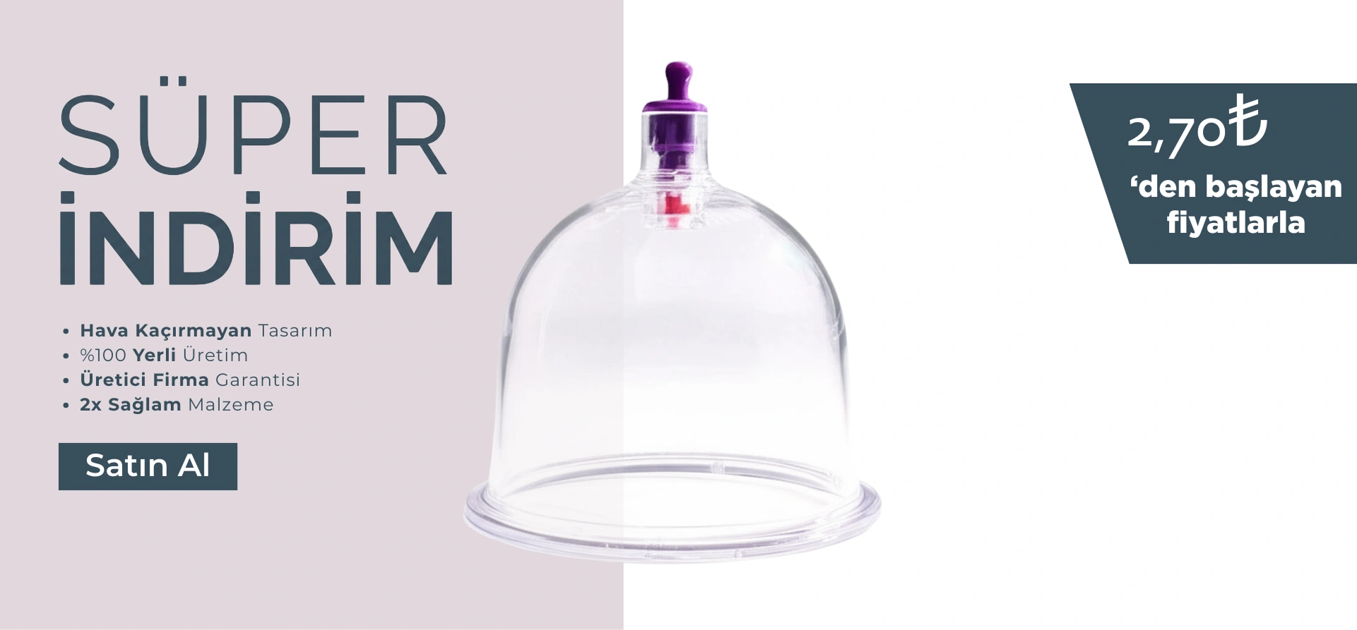 Hava kaçırmayan tasarıma sahip, muadillerinden 200 daha sağlam malzemeli, 100 yerli üretim Fatih Hacamat Kupası. Üretici firma garantili ve toptan alımlarda 2.70₺ den başlayan fiyatlarla.